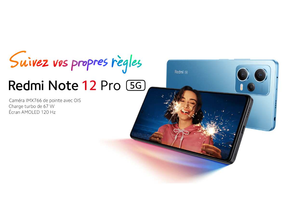 Le Xiaomi Redmi Note 12 Pro 5G